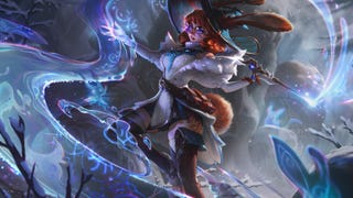 Aurora splash art in League of Legends