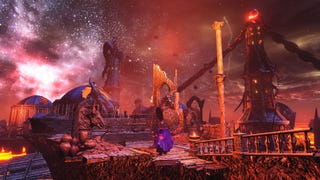 The Zenith of Time area in Elden Ring's Garden of Eyes mod.